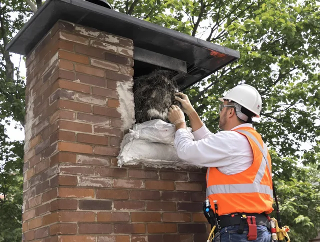 Humane removal of debris and animals by Monrovia Chimney Sweep in Monrovia, CA