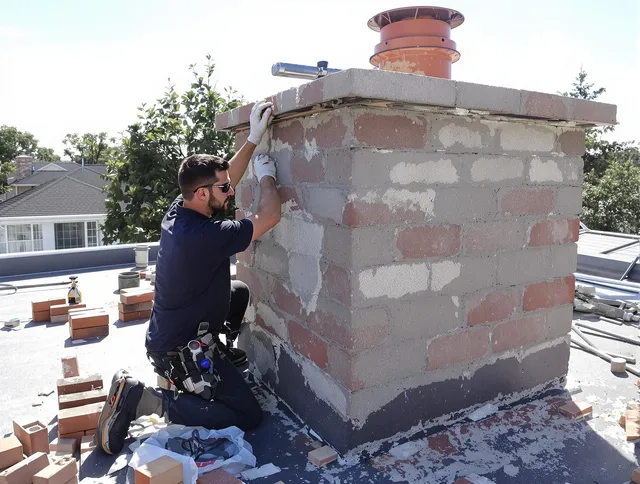 Advanced chimney repair process by Monrovia Chimney Sweep in Monrovia, CA